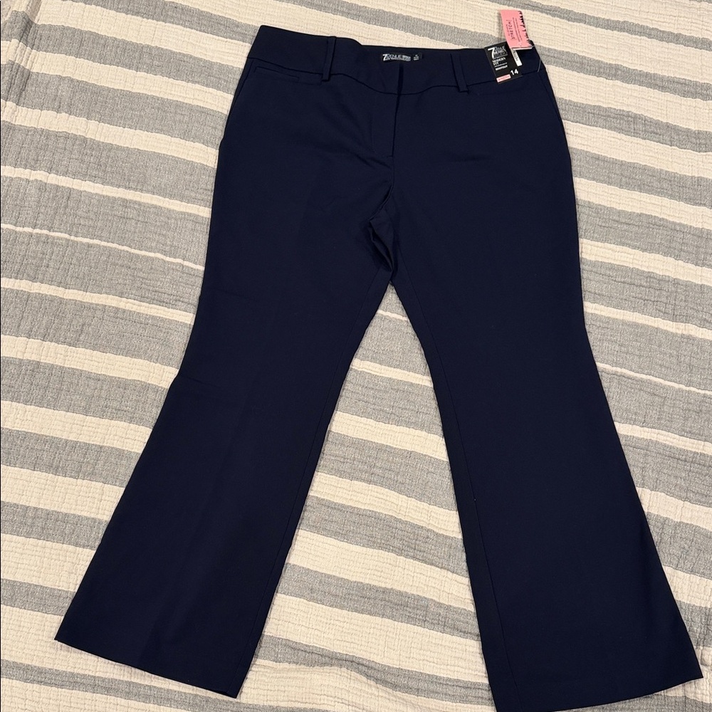 New York & Company Dark Blue Bootcut Pants